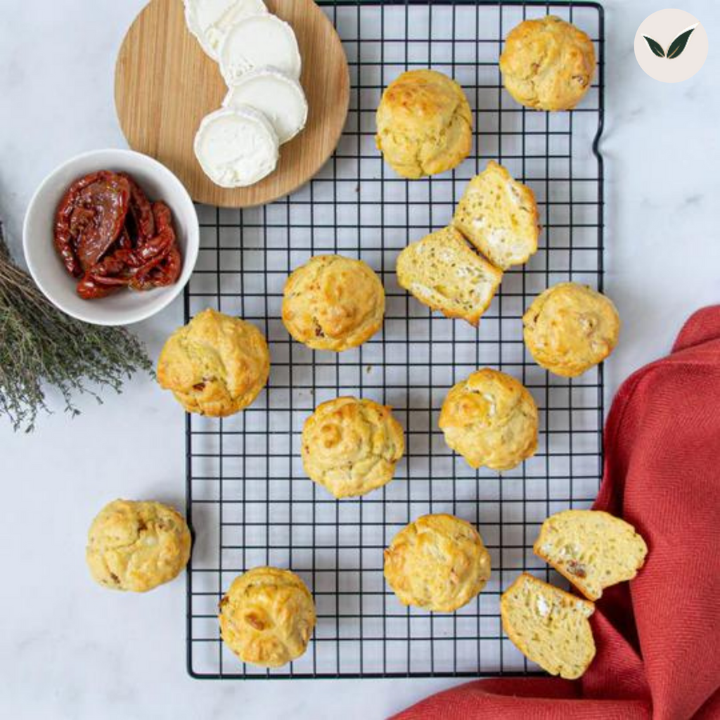 Cake au chèvre et aux tomates séchées