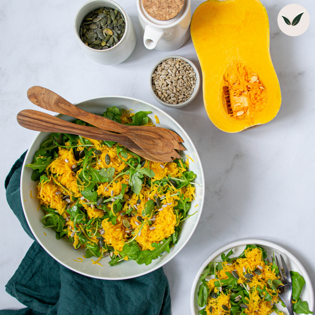 Salade de butternut aux graines