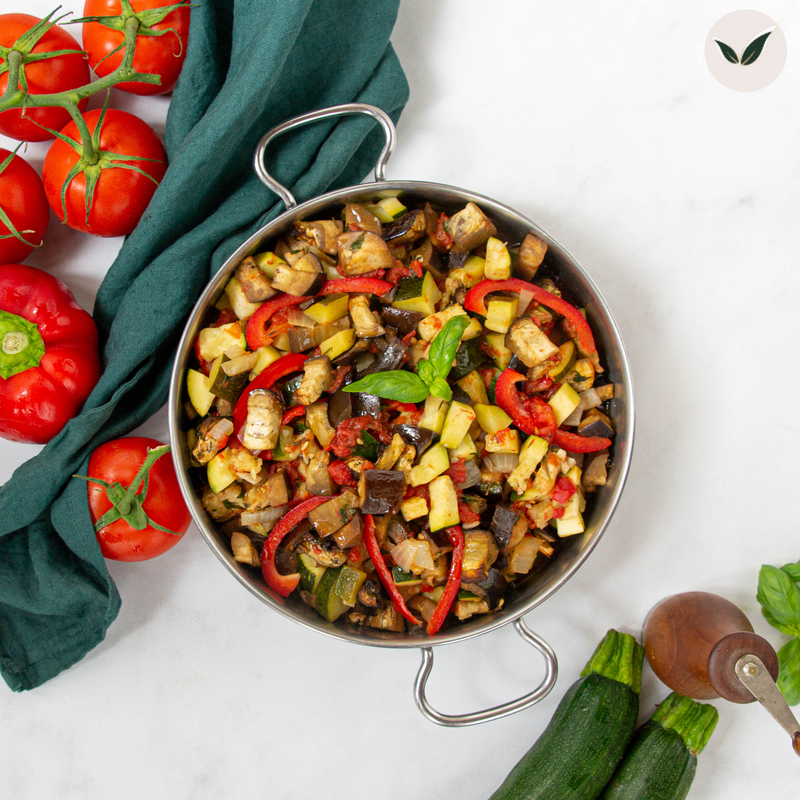 Ratatouille provençale et riz parfumé