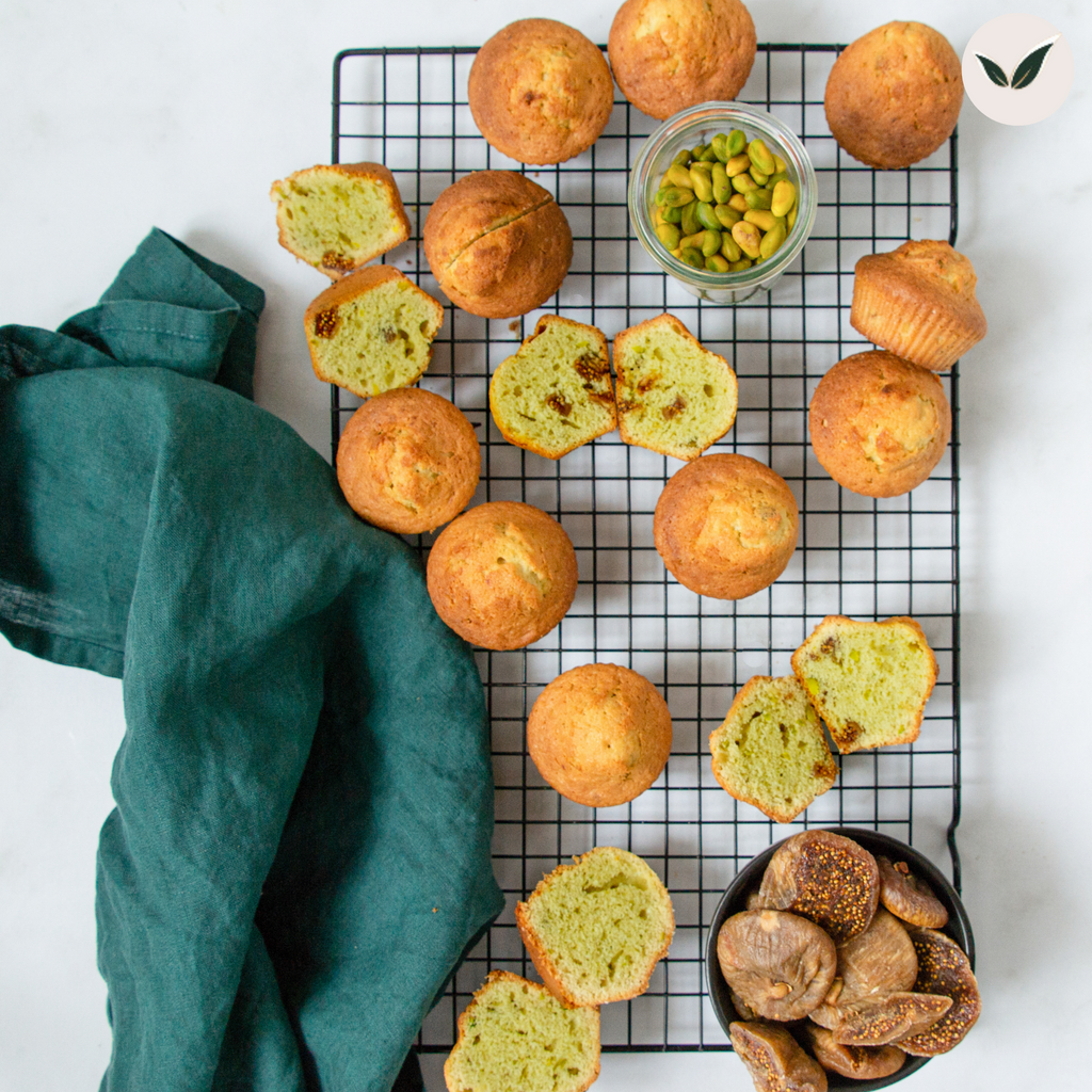 Cake aux pistaches et figues séchées